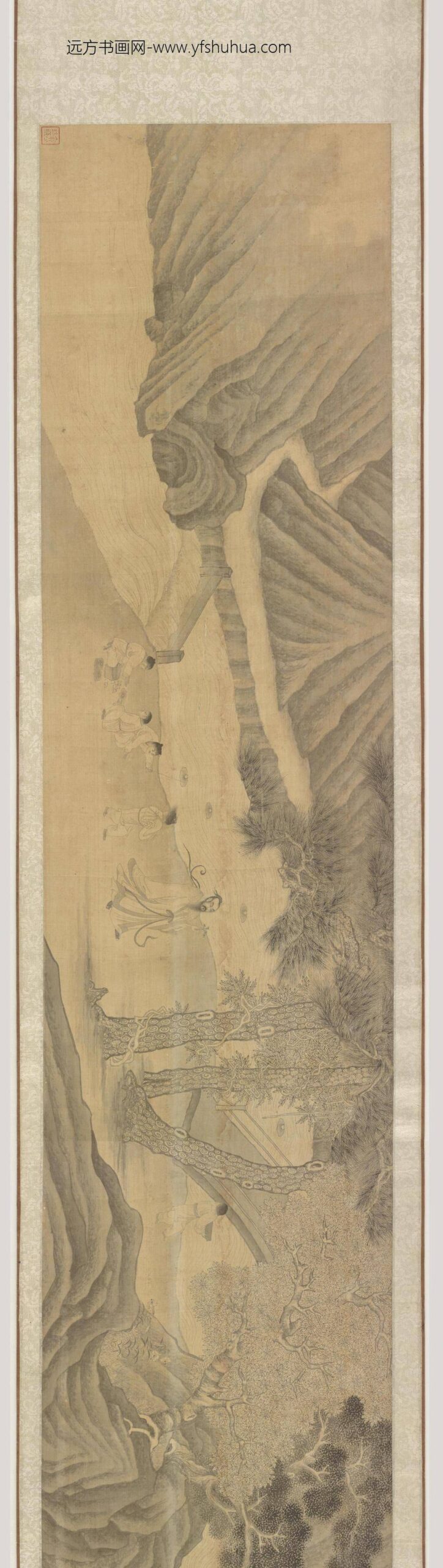 丁云鹏_兰亭雅集图卷_