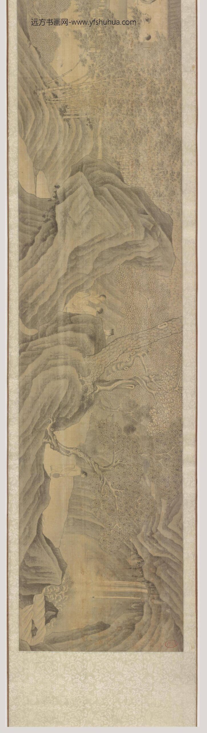 丁云鹏_兰亭雅集图卷_