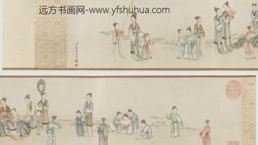 丁观鹏 宫女婴戏图卷.jpg