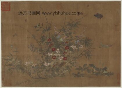 丘余庆 花卉草虫图.jpg