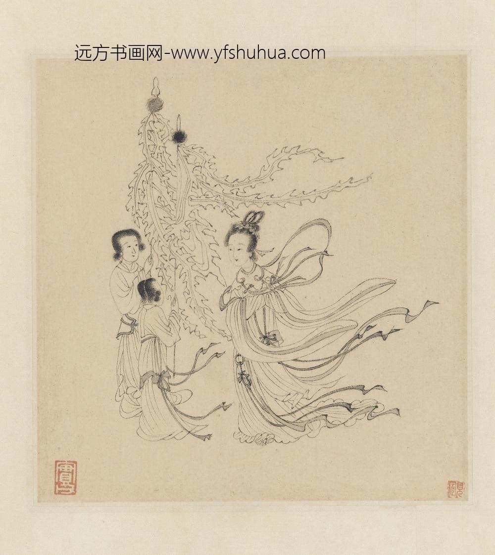 仇英_明六家书古籍配图
