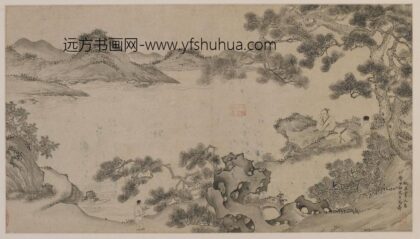 仇英 江村山水图.jpg