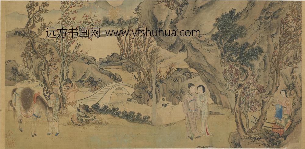 仇英_西厢记图册_