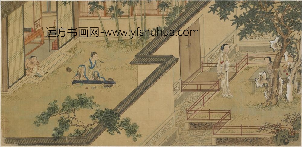 仇英_西厢记图册_