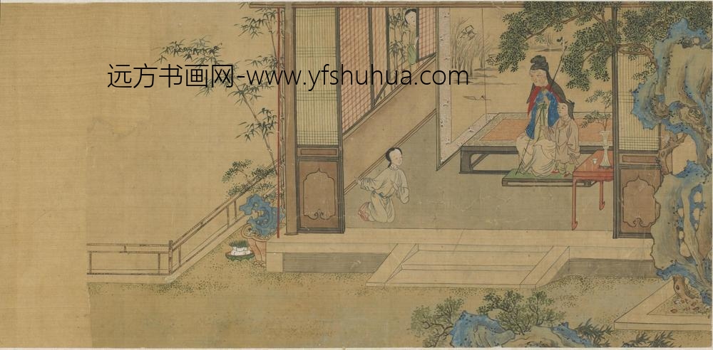 仇英_西厢记图册_