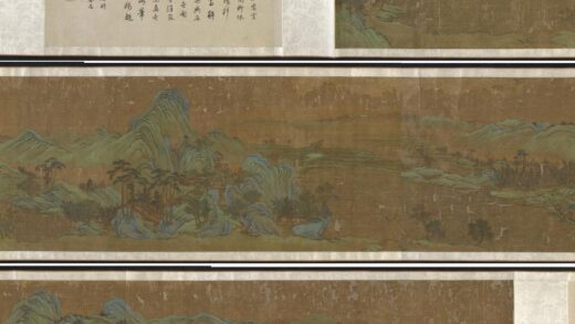 仇英 青绿山水图卷（不完整）.jpg