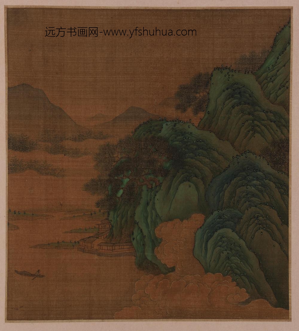 佚名_丘谷溪流图