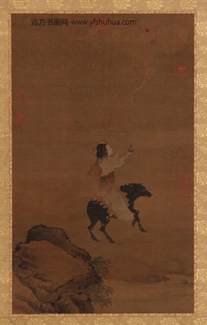 佚名 乘豕仙女图.jpg
