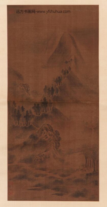 佚名 峰峦树影幽谷图.jpg