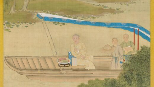 佚名 怡亲王胤祥泛舟行乐图.jpg
