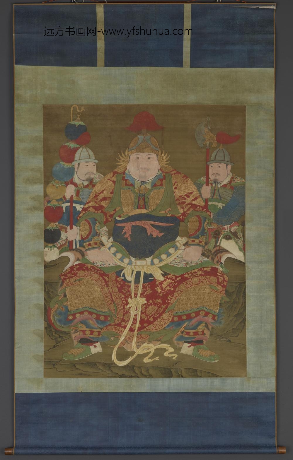 佚名_武圣神像