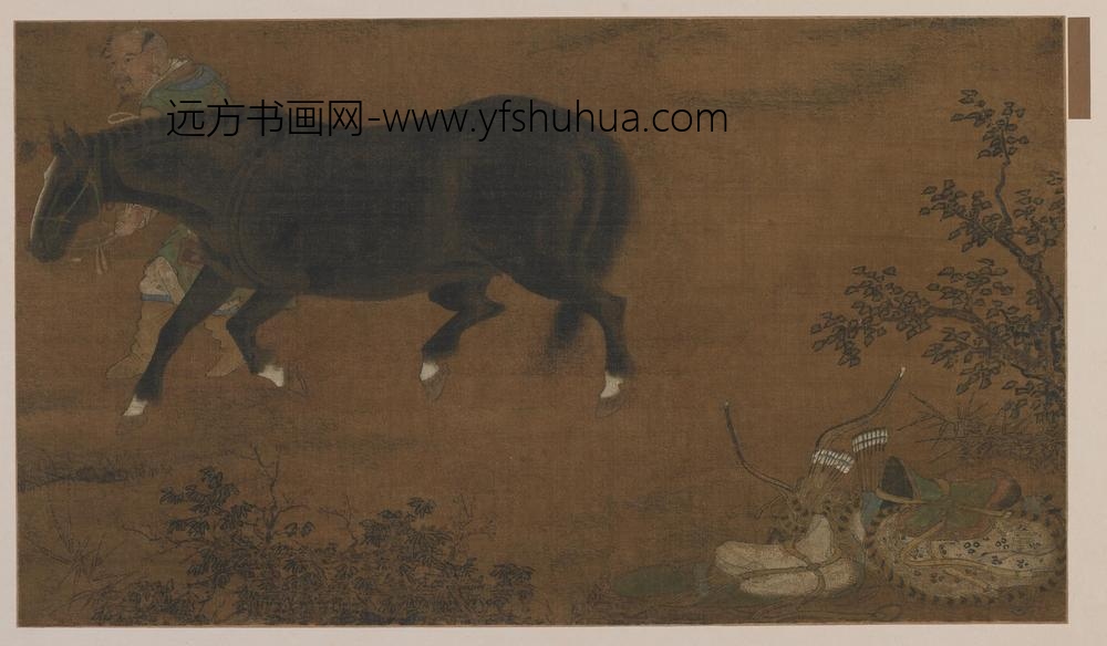佚名_胡人鞍马图