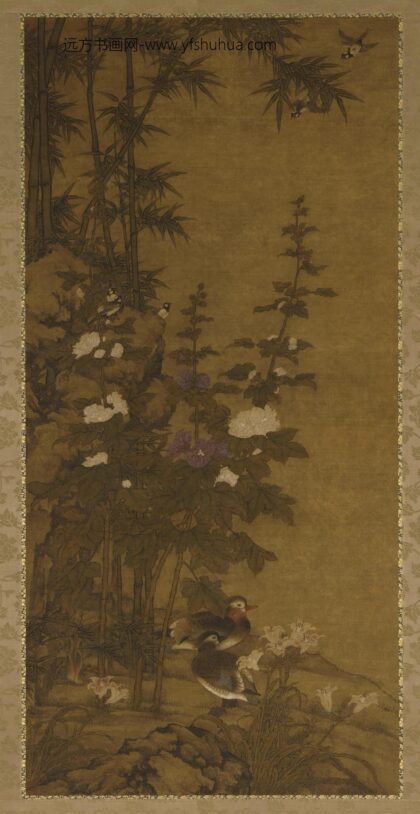 佚名 蜀葵与鸭.jpg