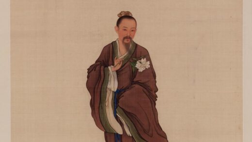 佚名 道装持牡丹图.jpg