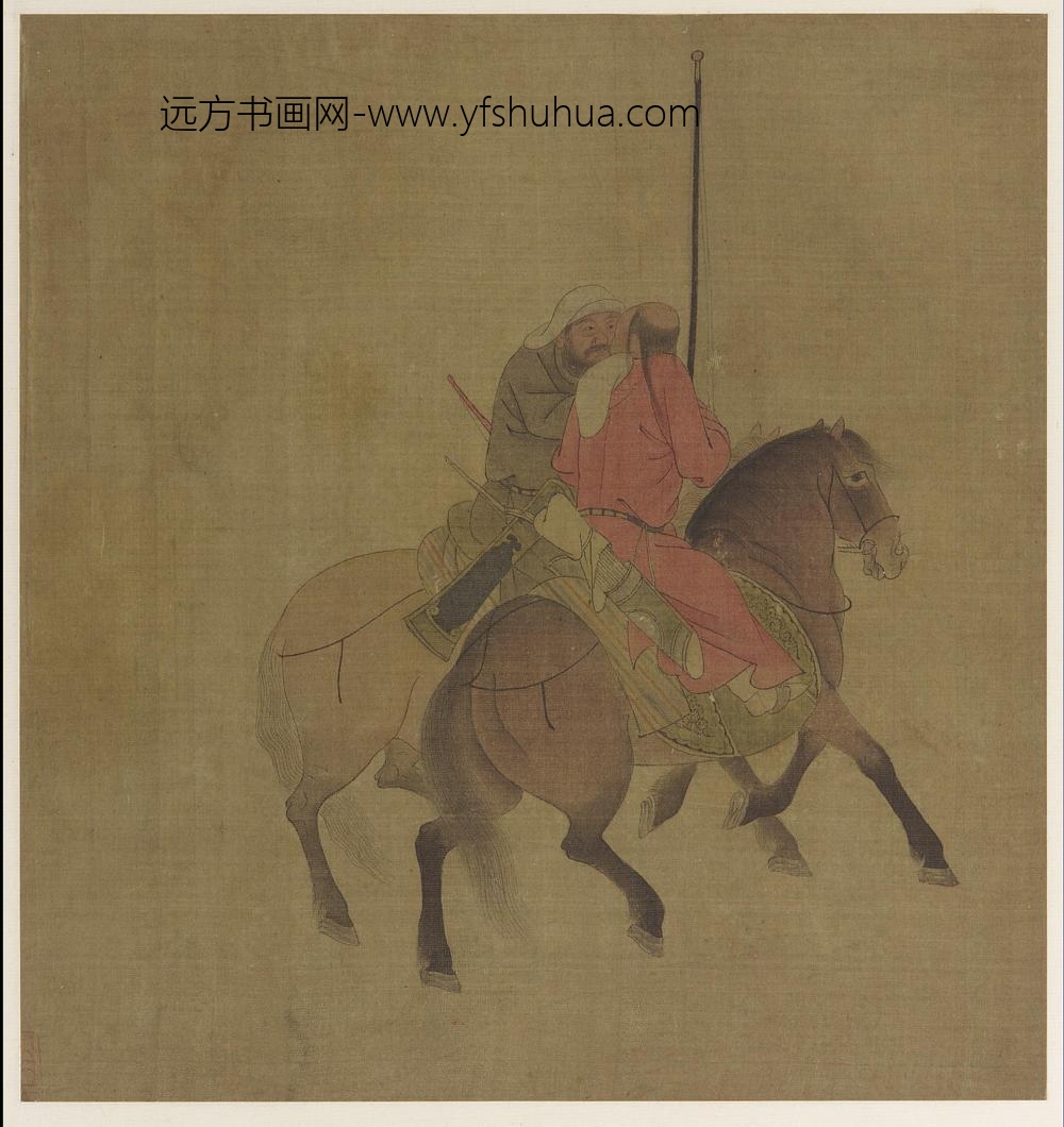 佚名_驯马图