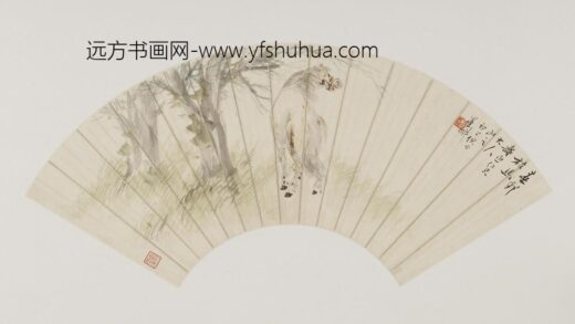 倪璨 树下立马图.jpg