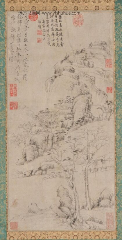 倪瓒 幽林山村图.jpg