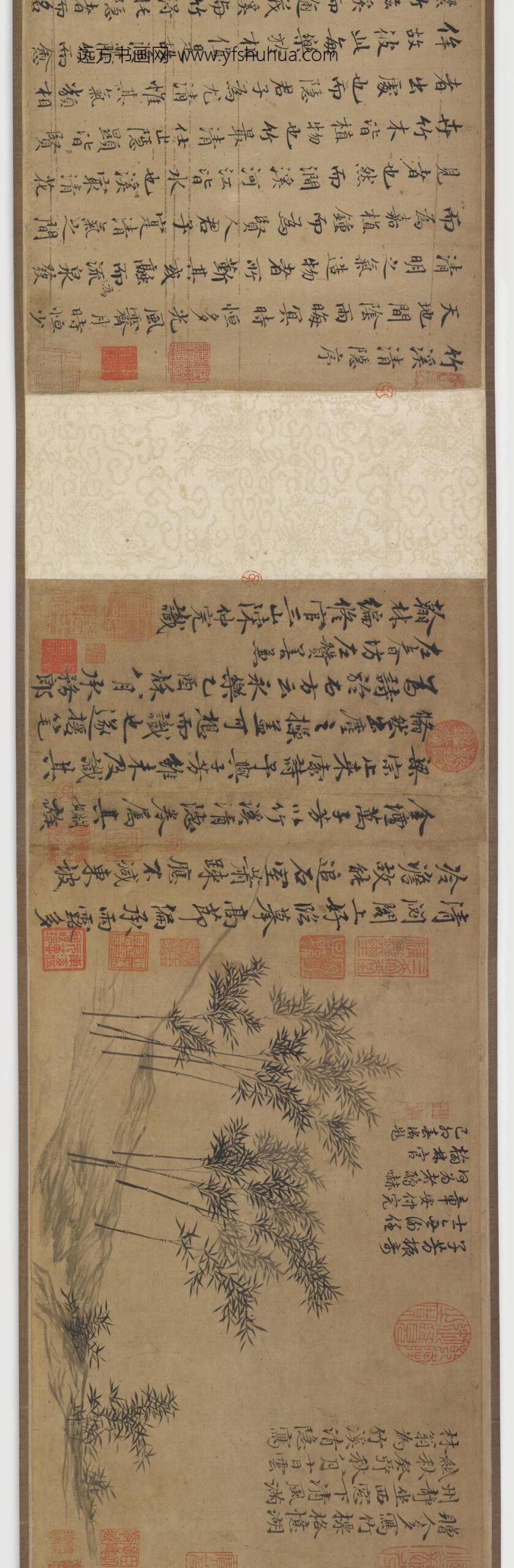 倪瓒_林溪清隐图_