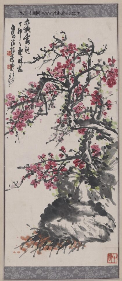 刘伯年 梅花图轴.jpg