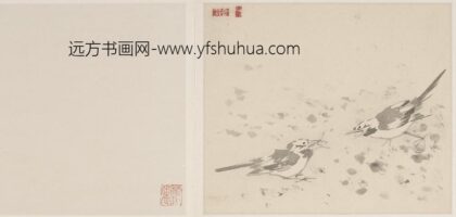 刘期侃 双禽图.jpg
