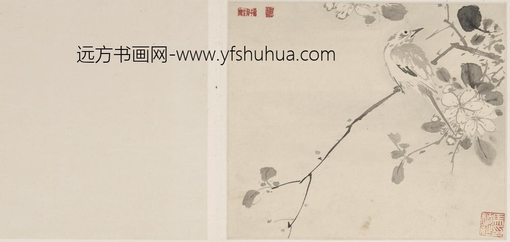刘期侃_花枝栖禽图