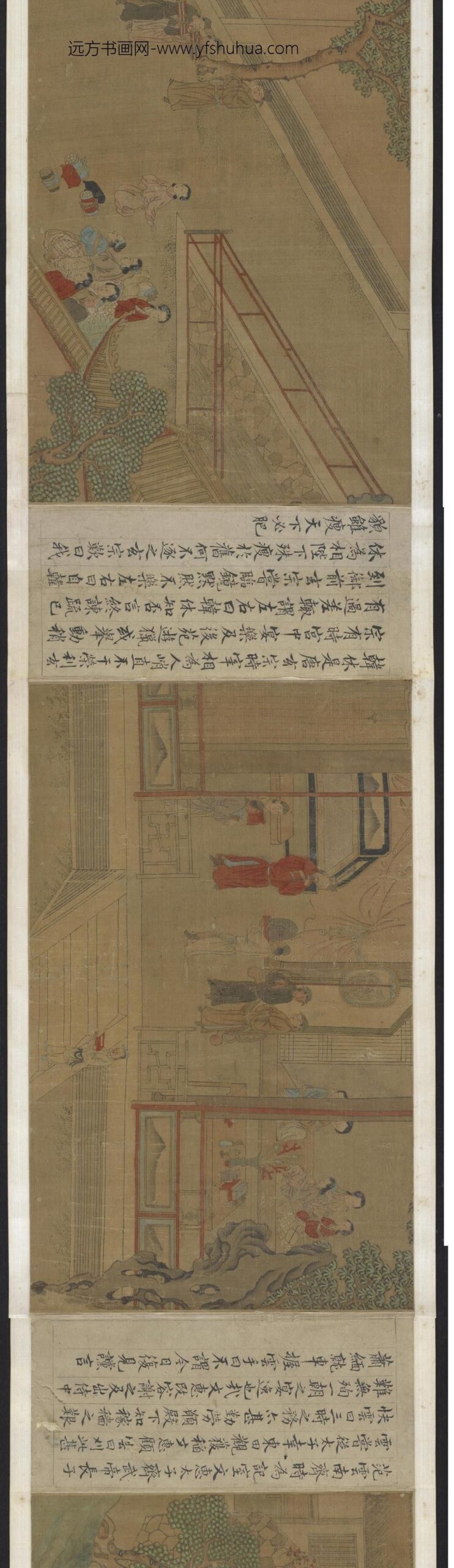 刘松年_先贤故事图卷_