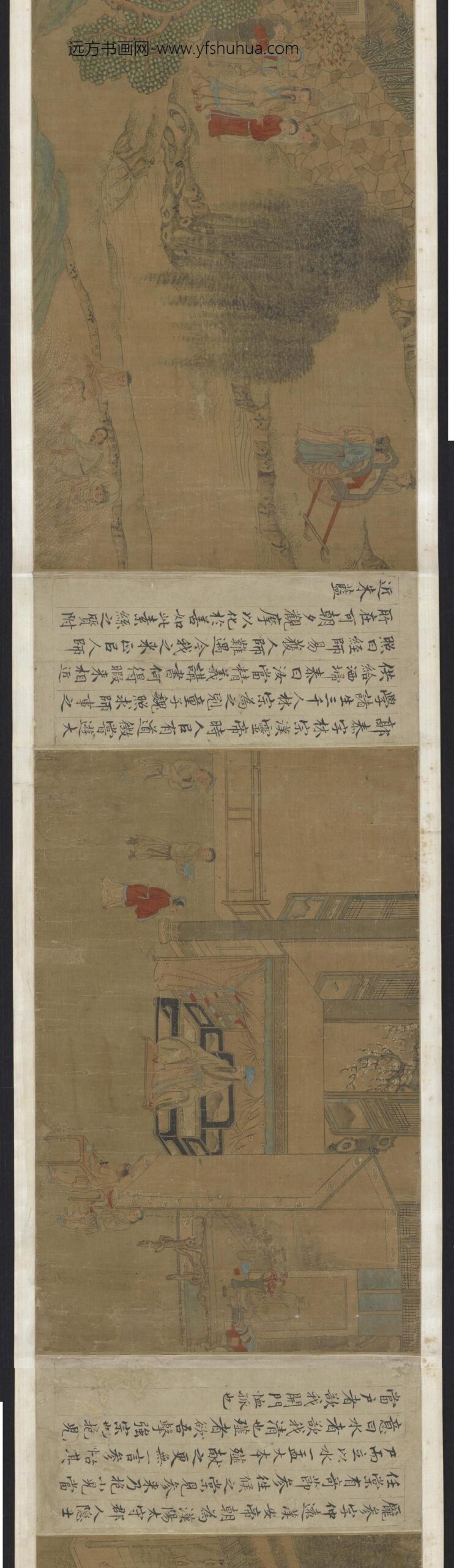 刘松年_先贤故事图卷_