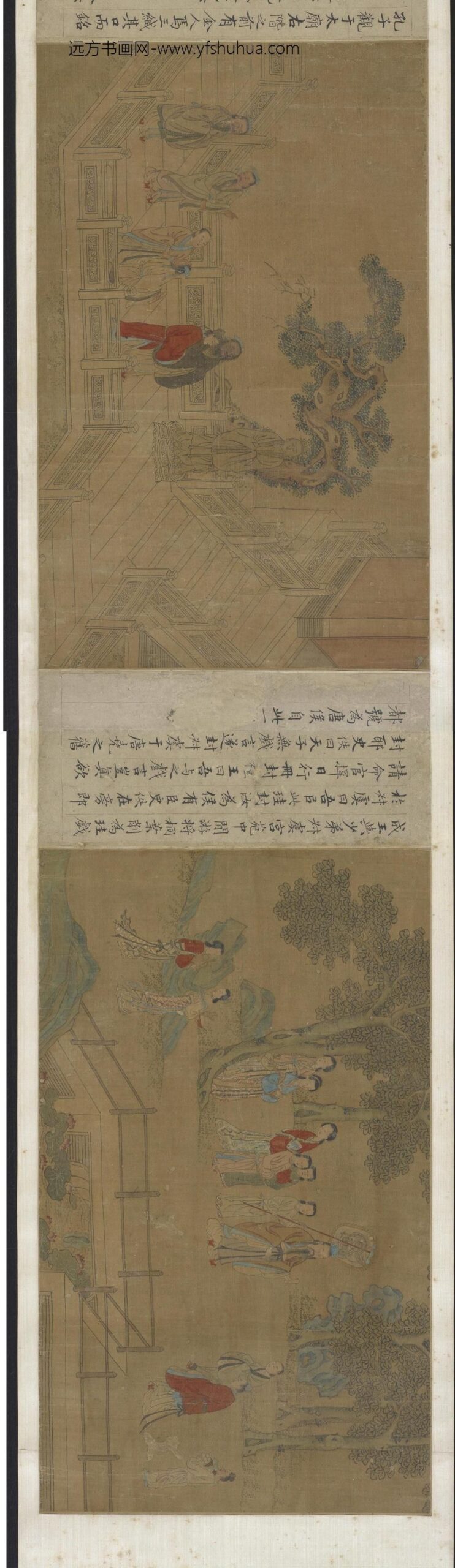 刘松年_先贤故事图卷_