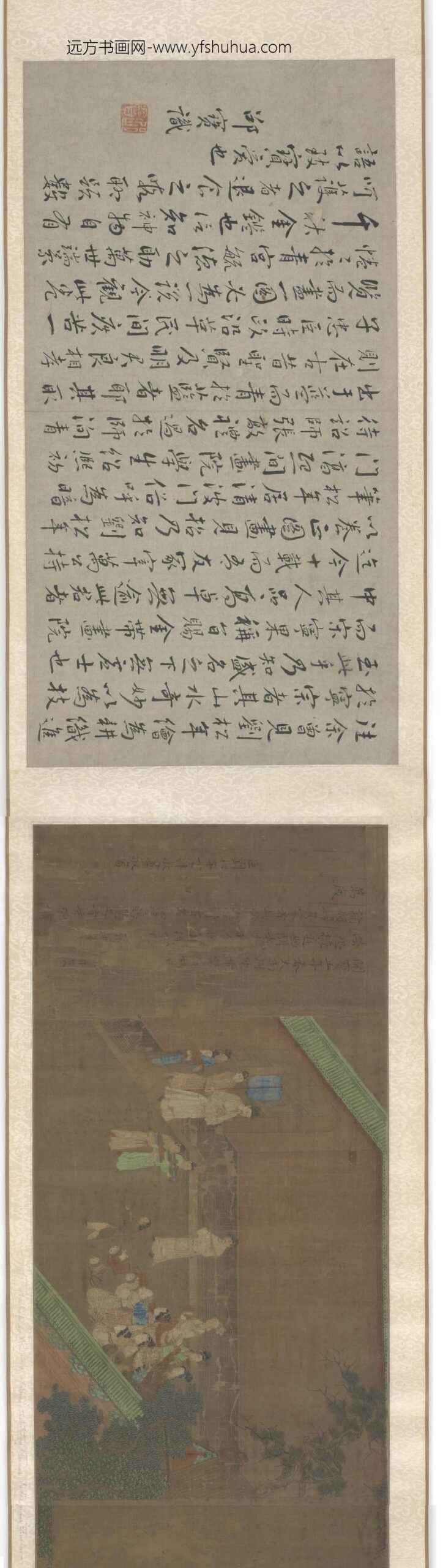 刘松年_名贤故事图卷_