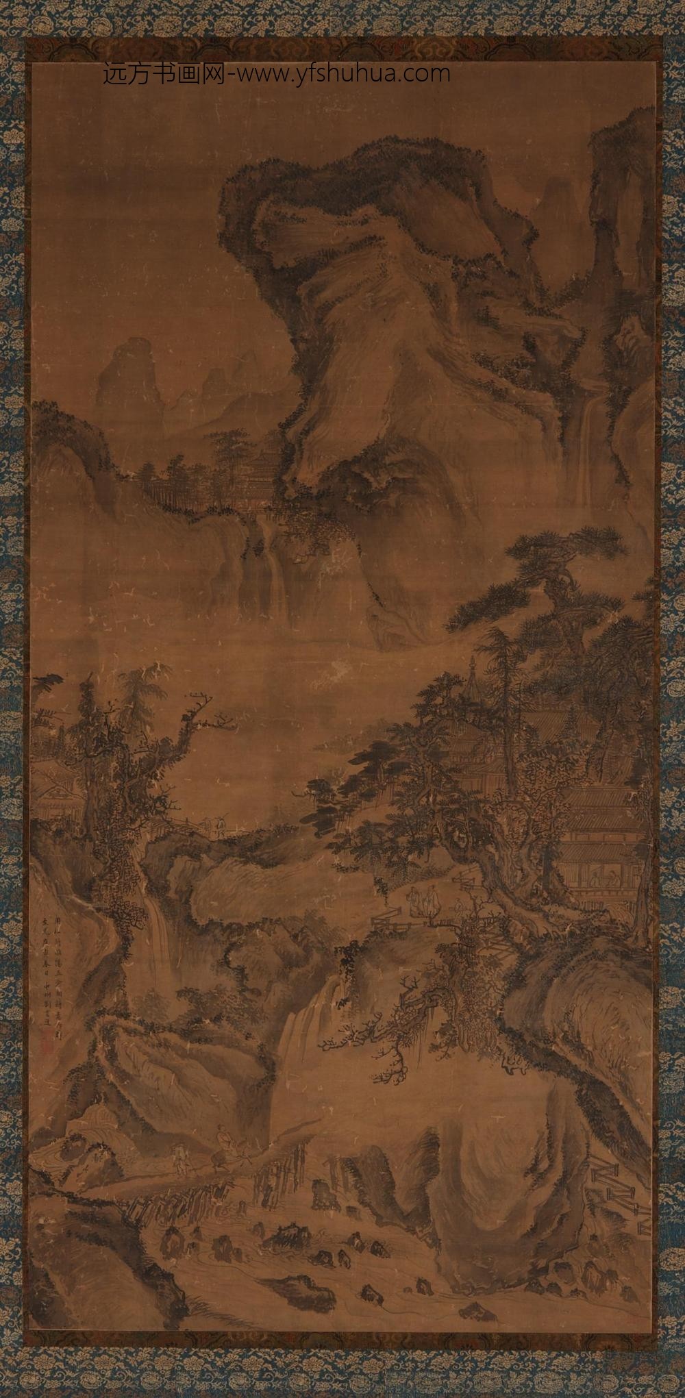刘贯道_山寺雅集图