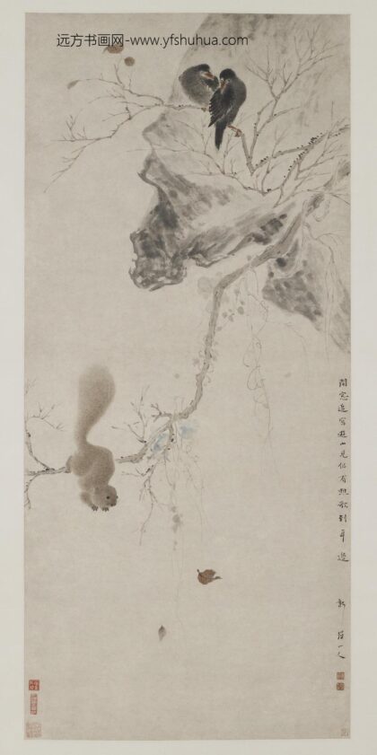 华岩 八哥跃鼠图.jpg