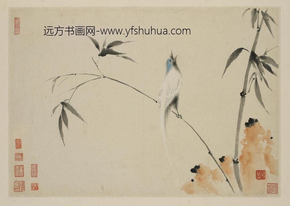 华岩_新罗山人花鸟册_