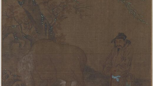 南唐后主李煜 柳下奚马图.jpg