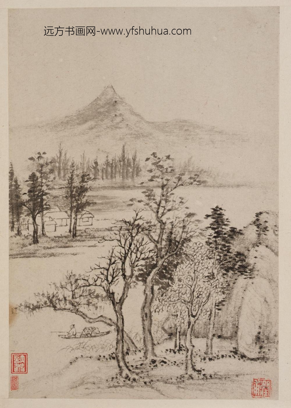 卞文瑜_仿古山水图册_