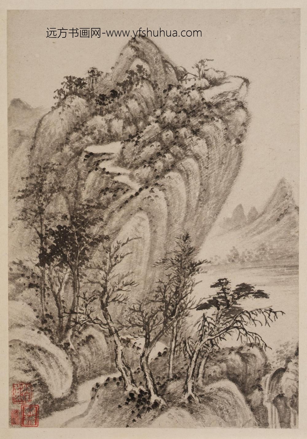卞文瑜_仿古山水图册_