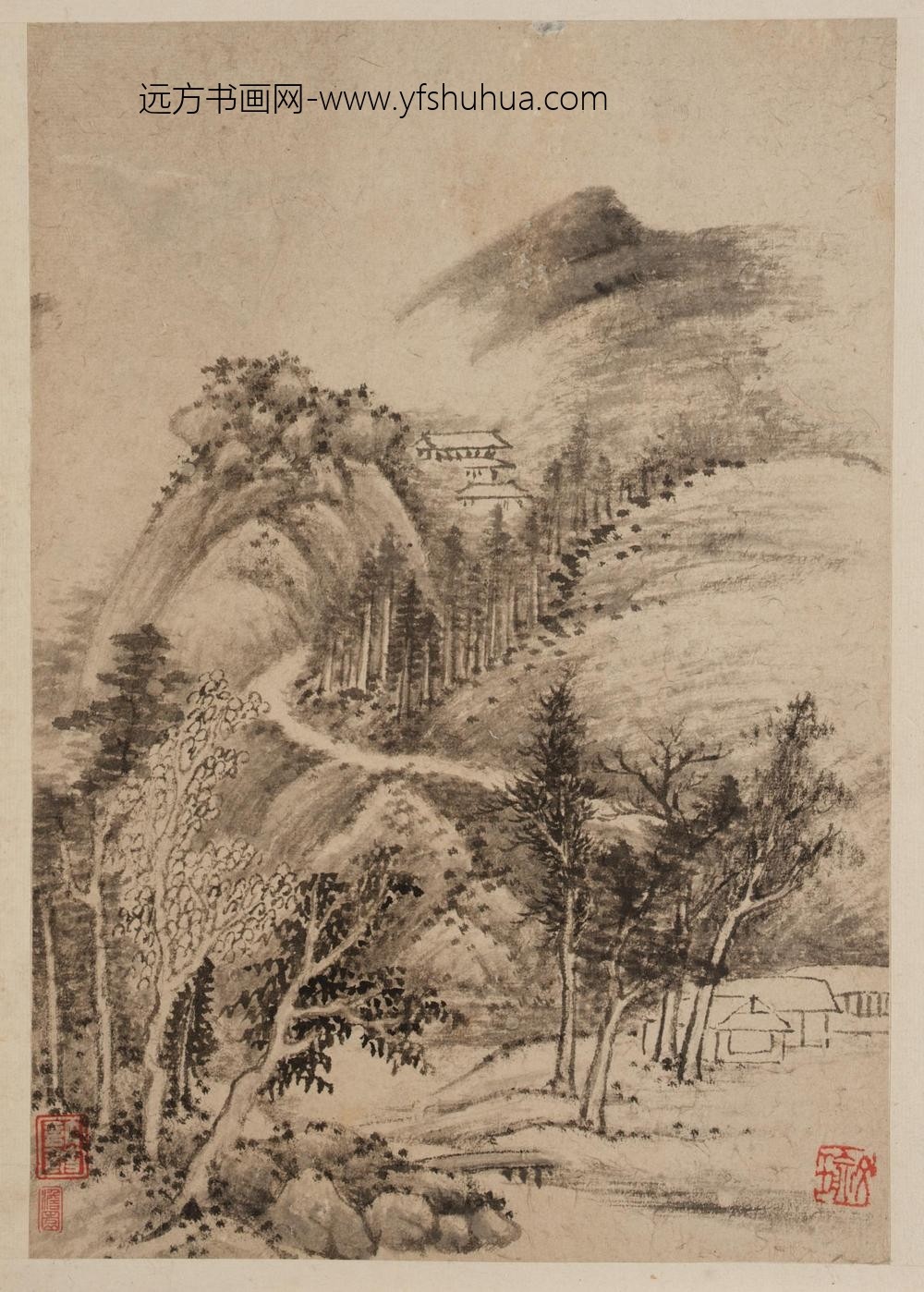 卞文瑜_仿古山水图册_
