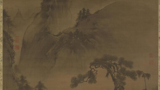 卢鸿一 月夜归庄图.jpg