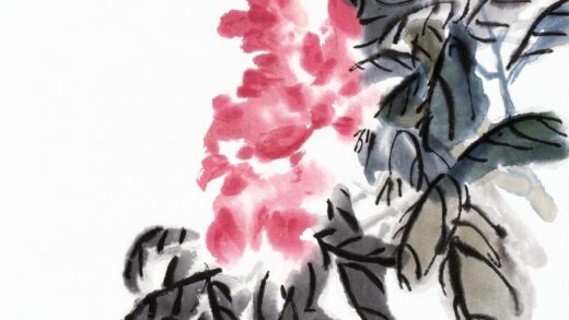 吴昌硕 牡丹画轴.jpg