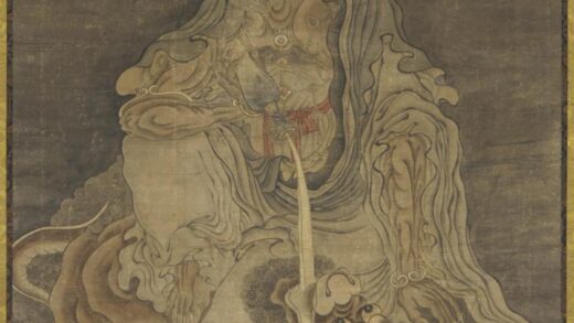吴道子 文殊骑狮坐像.jpg