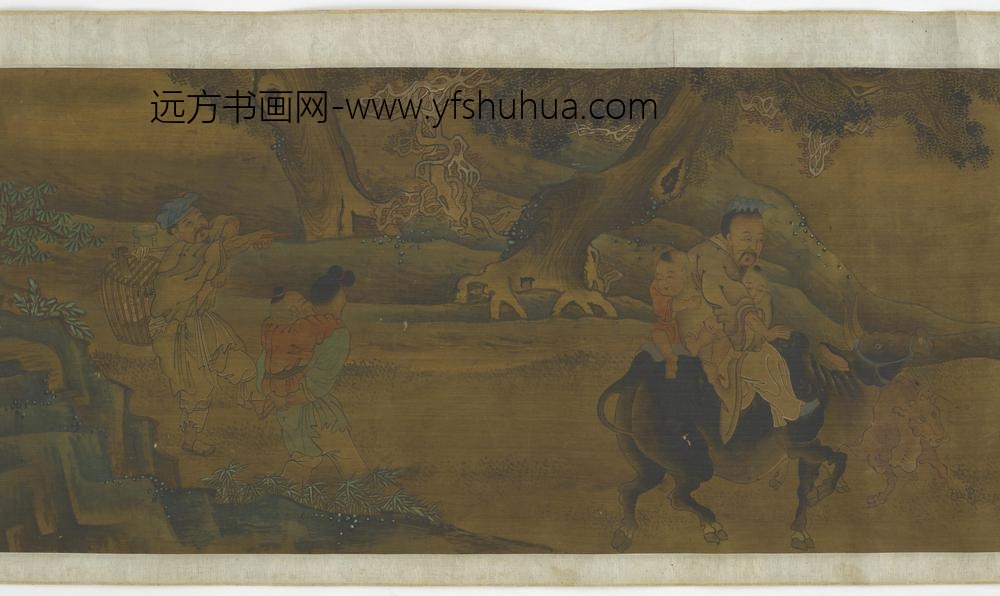 吴道子_移居图（残卷）