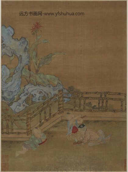 周文矩 庭园露台三童嬉戏图.jpg