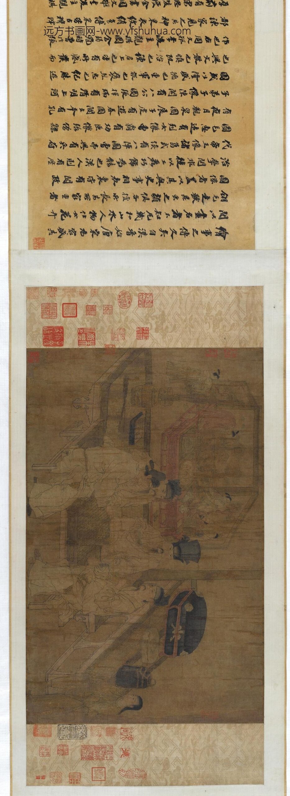周文矩_重屏图卷_