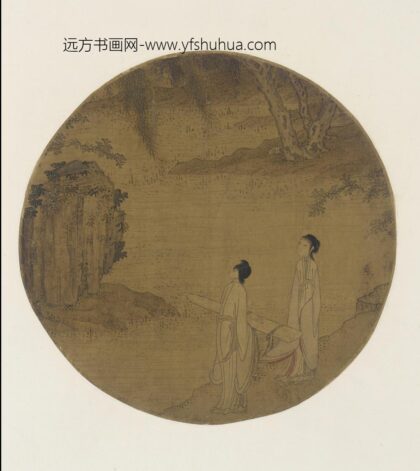 周昉 双仕女携琴图.jpg
