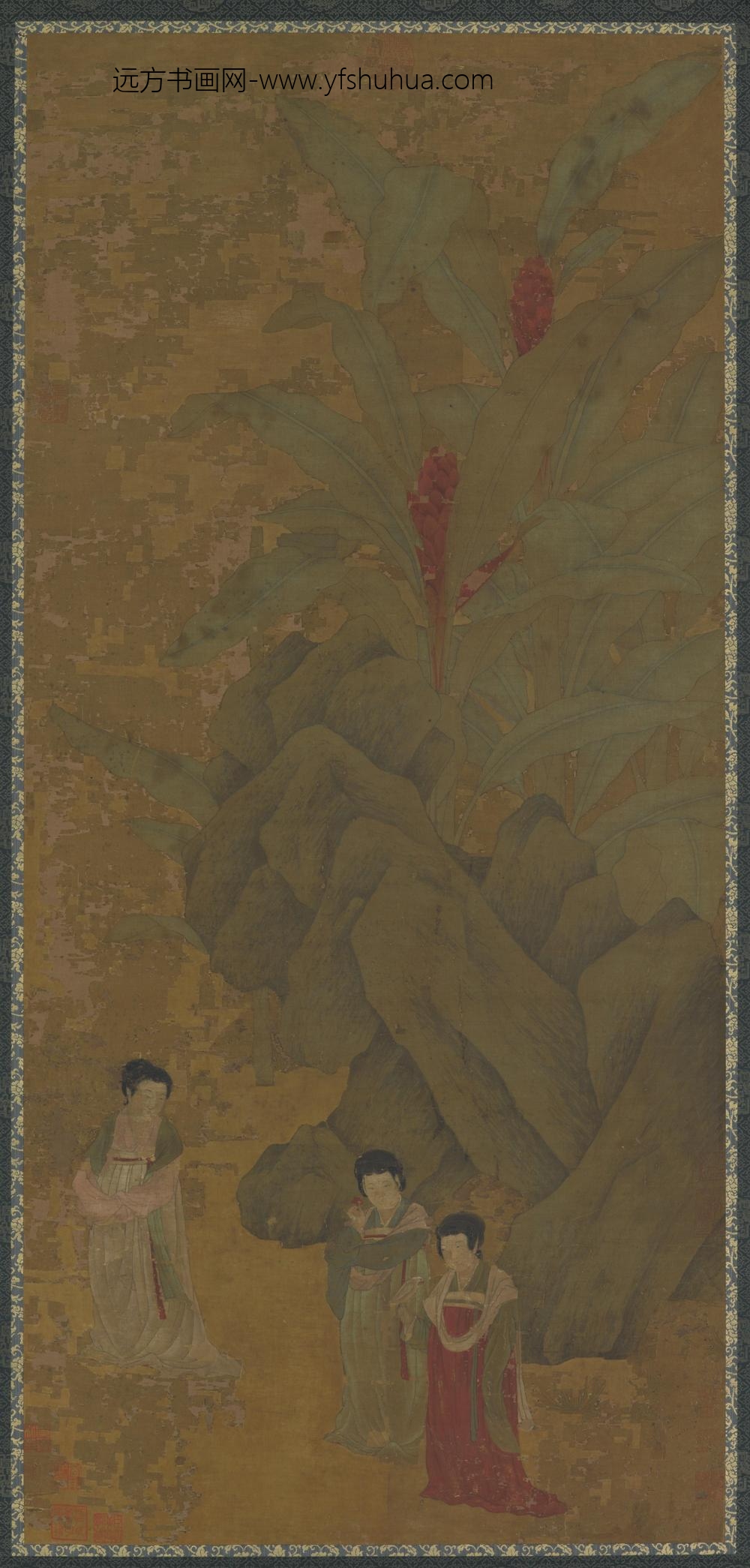 周昉_游行仕女图_