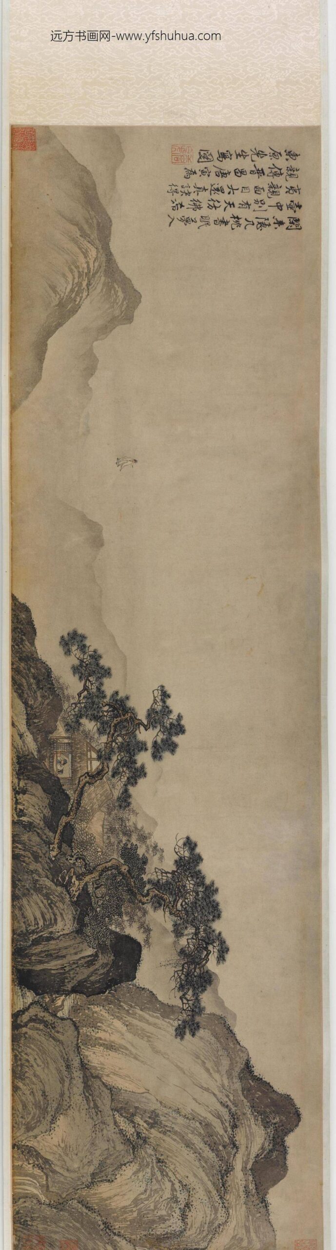 唐寅-伯虎_梦仙草堂图_