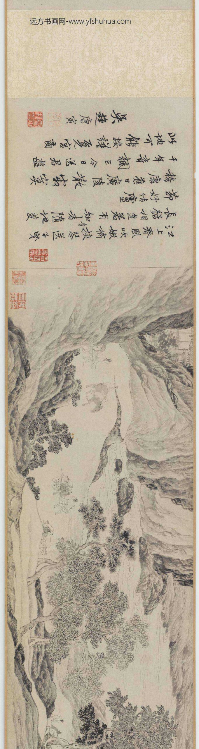 唐寅-伯虎_西游图卷_