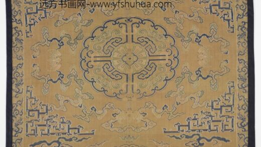 团花云龙蝙蝠纹椅披残段.jpg