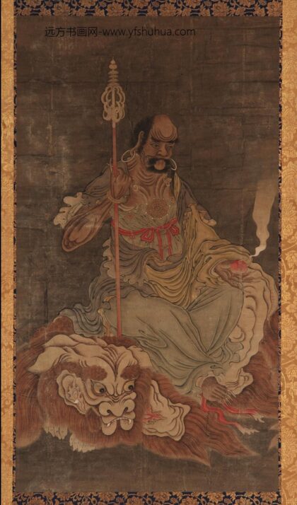 坐狮罗汉图.jpg