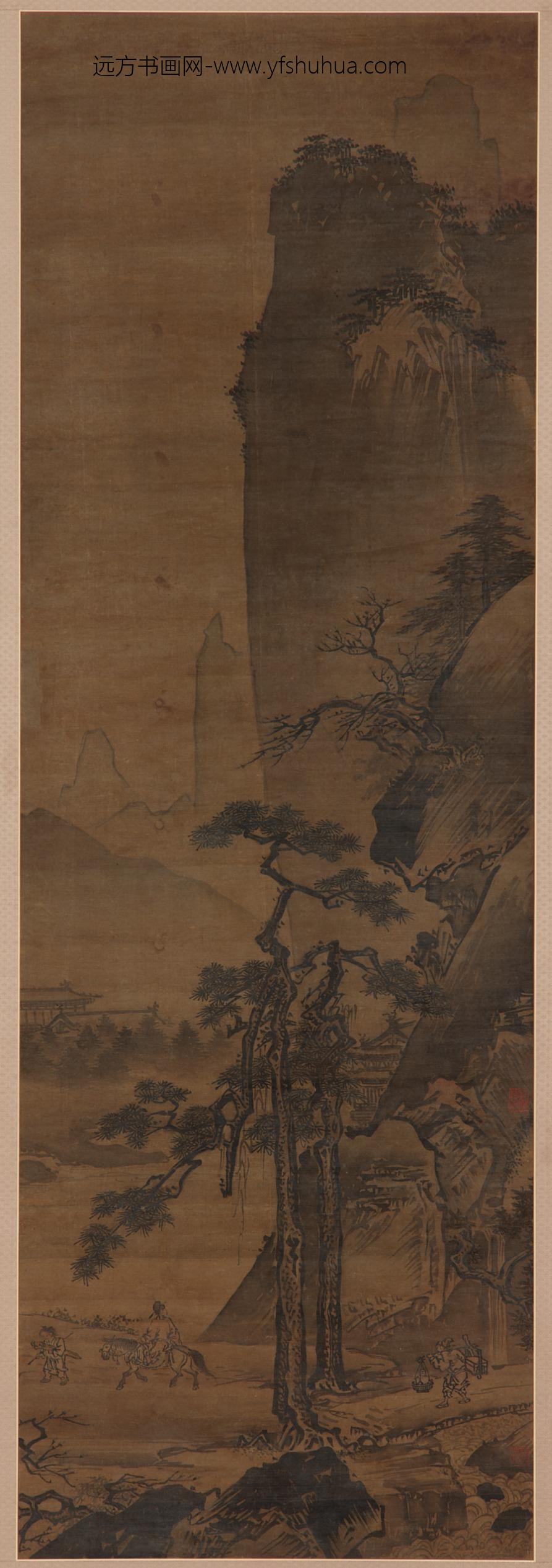 夏圭（珪）_山水行旅图