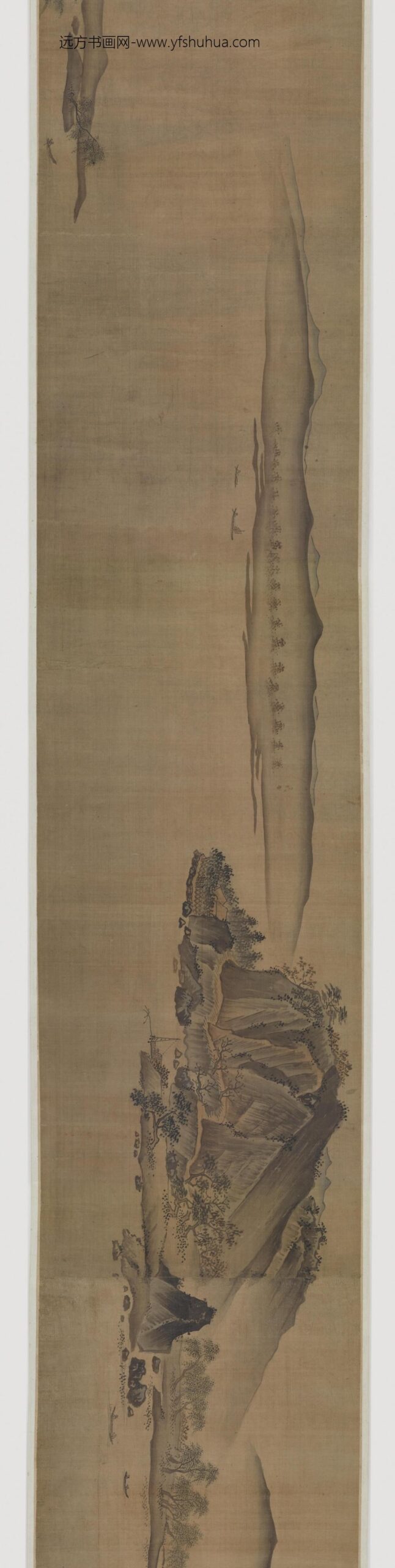 夏圭（珪）_江村图卷（千岩竞秀图）_